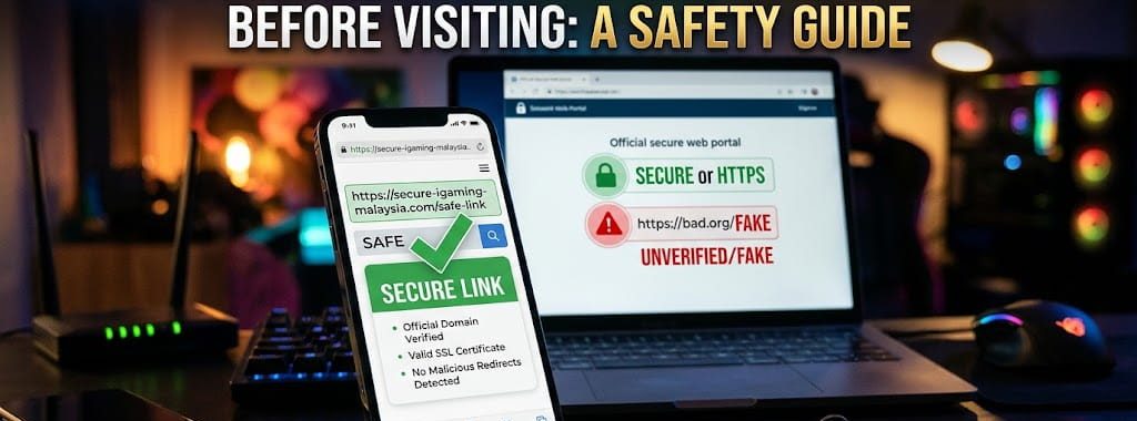 iGaming website link safety